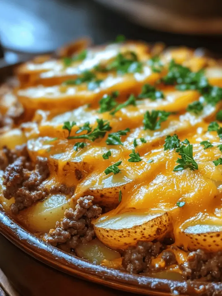 Welcome to the comforting world of casseroles! If you're looking for a simple yet satisfying meal that the whole family will love, this Easy Hamburger Potato Casserole is a fantastic choice. Combining hearty ground beef, tender potatoes, and gooey cheese, this dish is not only delicious but also incredibly easy to prepare. Casseroles have long been a staple in home cooking, offering a blend of flavors that come together in one convenient dish. Whether it's a busy weeknight or a family gathering, this casserole is sure to please. In this article, we will guide you through each step of the recipe while providing insights and variations to enhance your casserole experience.