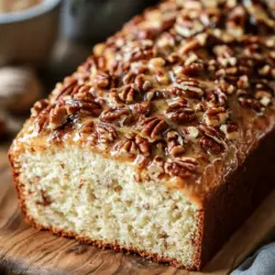 If you're looking for a treat that perfectly marries sweet, buttery, and nutty flavors, then the Honey Butter Sweet Alabama Pecanbread is the answer. This delightful bread showcases the rich, comforting essence of Southern baking, featuring the distinctive crunch of pecans and the natural sweetness of honey. It makes for an irresistible breakfast item, a satisfying snack, or a delectable dessert that can satisfy any sweet tooth.