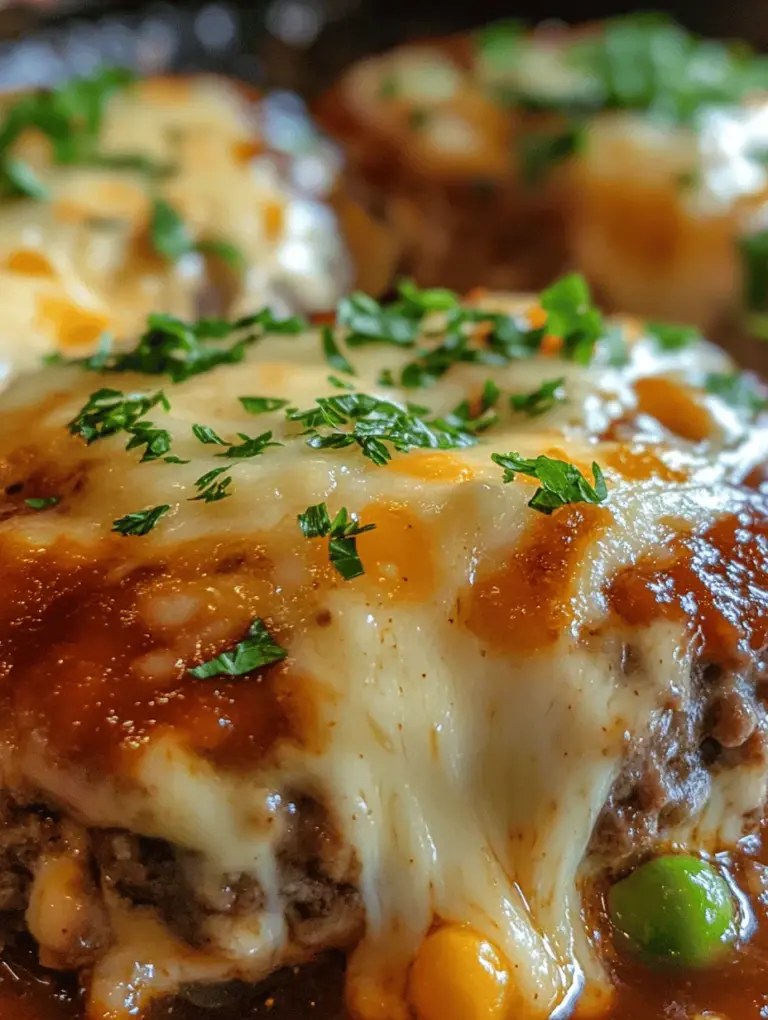 To create the perfect Cheesy Loaded Meatloaf Casserole, it's essential to understand the role of each ingredient in the recipe. Each component contributes to the overall flavor, texture, and nutritional profile of the dish. Let’s take a closer look at the key ingredients.