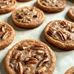 The first step in creating the perfect Pecan Pie Cookies is selecting the right ingredients. At the heart of any cookie recipe lies the butter. For this recipe, using softened unsalted butter is crucial. Unsalted butter not only allows you to control the salt content but also contributes to the overall flavor and texture of the cookies. When butter is softened, it blends more easily with the sugars, leading to a light and fluffy base that will give your cookies that perfect chewiness.