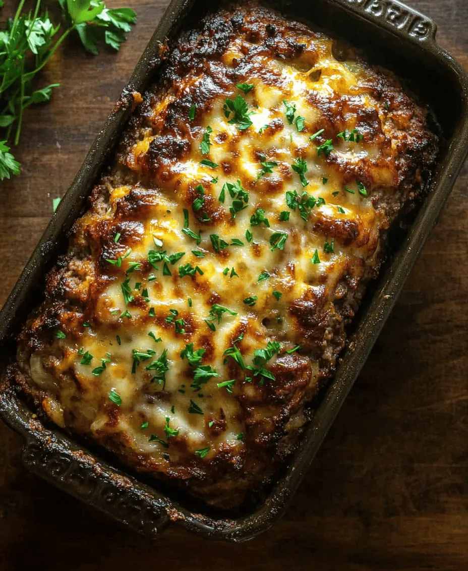 When it comes to comfort food, few dishes evoke the same sense of nostalgia and satisfaction as meatloaf. This quintessential American dish has been a family favorite for generations, often associated with cozy dinners and hearty meals. Its versatility allows for endless interpretations, making it easy to adapt to various tastes and preferences. Enter the French Onion Meatloaf—a delightful fusion that elevates the traditional meatloaf experience with the rich, savory flavors of French onion soup. This unique twist not only enhances the dish's taste profile but also invites those who may typically shy away from meatloaf to give it a try.