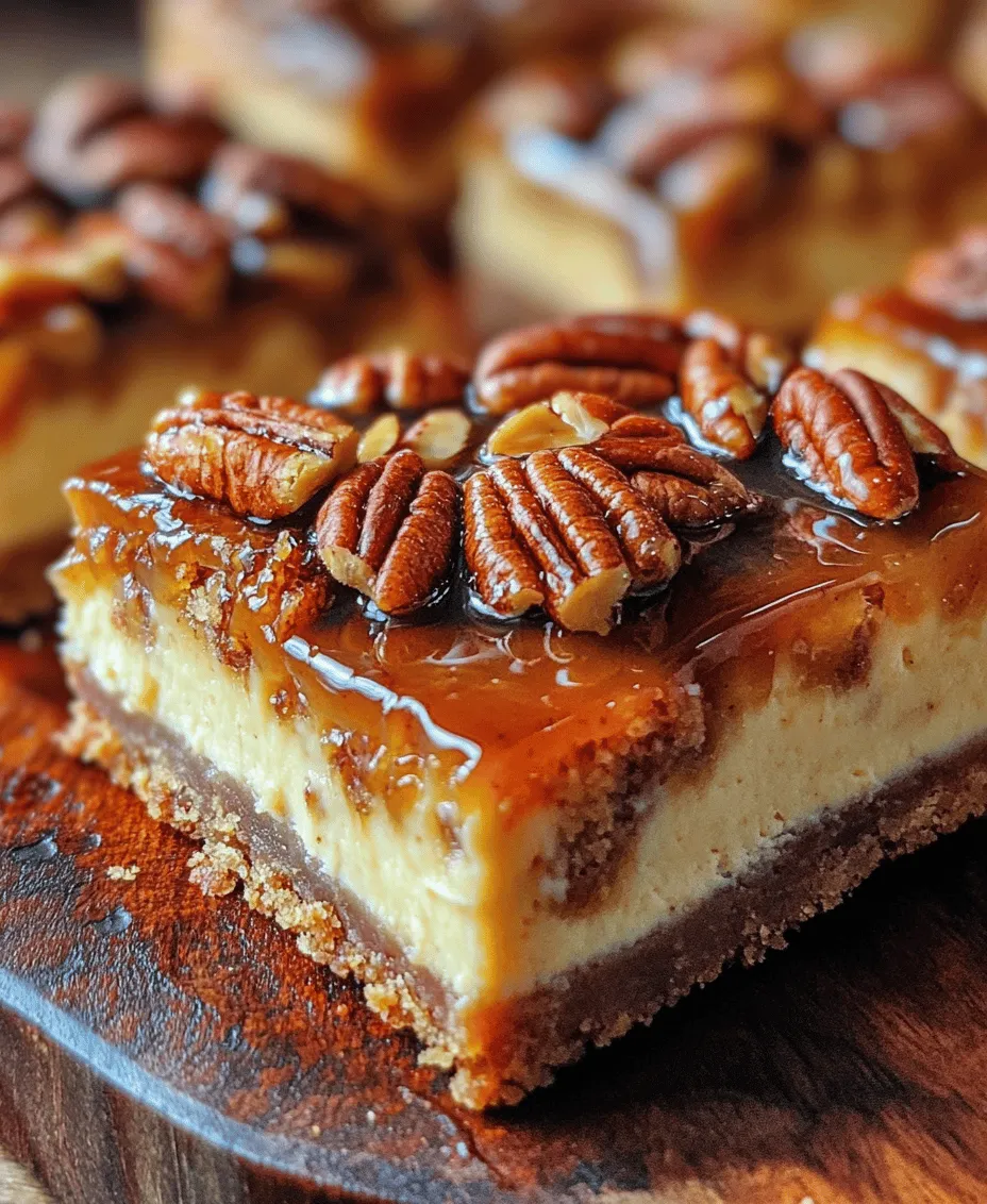 Cheesecake and pecan pie are two iconic desserts that hold a special place in the hearts of many dessert lovers. Cheesecake, with its rich creaminess and velvety texture, has become a staple at gatherings and celebrations, while pecan pie, with its nutty filling and sweet, gooey consistency, brings warmth and nostalgia, especially during the holidays. Now, imagine the best of both worlds combined into one delightful treat: Pecan Pie Cheesecake Bars.