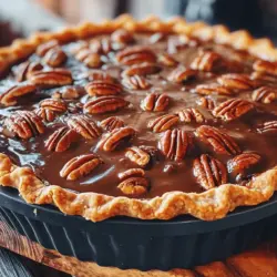 When it comes to desserts that evoke warmth and nostalgia, few can rival the charm of a rich chocolate pecan pie. This indulgent creation has earned its place as a beloved classic, seamlessly combining the nutty crunch of pecans with the luxurious smoothness of chocolate. Whether served at family gatherings, holiday celebrations, or as a sweet treat to cap off a weeknight dinner, chocolate pecan pie is more than just a dessert; it's an experience that delights the senses.