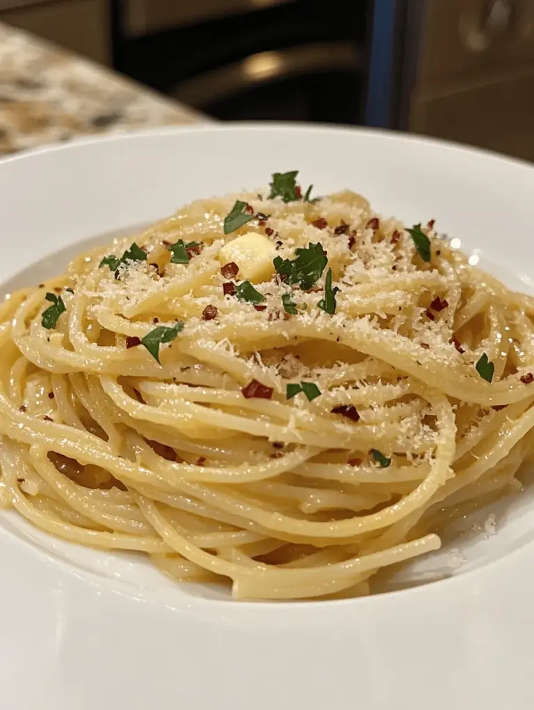 Garlic Parmesan Pasta is a dish that epitomizes comfort food at its finest. With its creamy texture and rich flavors, it is sure to satisfy anyone’s cravings for a hearty meal. This pasta dish combines the aromatic allure of garlic with the salty, nutty notes of Parmesan cheese, creating a symphony of flavors that dance on your palate. Whether it’s a cozy weeknight dinner or an elegant gathering with friends, Garlic Parmesan Pasta is a versatile recipe that fits seamlessly into any occasion.