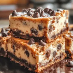 To truly appreciate the Decadent Chocolate Chip Cookie Cheesecake Bars, it's essential to understand the individual components that make up this dessert. Each layer plays a critical role in creating the overall flavor and texture that makes these bars so irresistible.