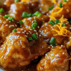 The ingredients for Zesty Orange Chicken Delight are simple yet essential in crafting a dish that's both delicious and satisfying. Below, we’ll explore each component in detail, shedding light on their contributions to flavor and texture.