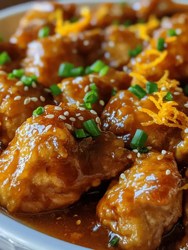 The ingredients for Zesty Orange Chicken Delight are simple yet essential in crafting a dish that's both delicious and satisfying. Below, we’ll explore each component in detail, shedding light on their contributions to flavor and texture.