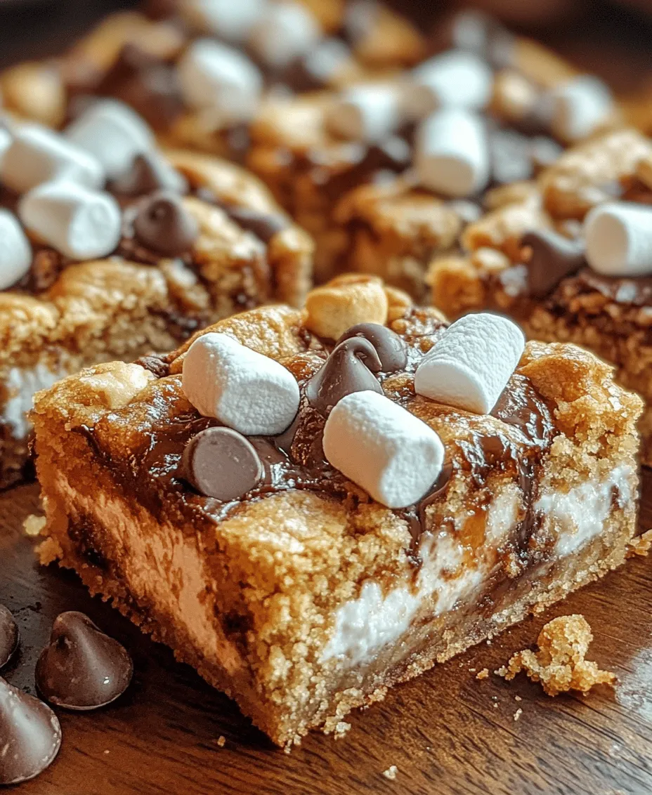 There’s something truly magical about S'mores—those sweet, gooey treats that conjure fond memories of summer evenings spent around a crackling campfire. The delightful combination of toasted marshmallows, rich chocolate, and crunchy graham crackers has made S'mores a beloved classic for generations. However, as much as we love the ritual of roasting marshmallows and assembling our S'mores, the process can be a bit cumbersome. Enter the S'mores Cookie Bars, a scrumptious twist on the traditional campfire favorite that allows you to savor the same nostalgic flavors in a convenient, easy-to-eat format.