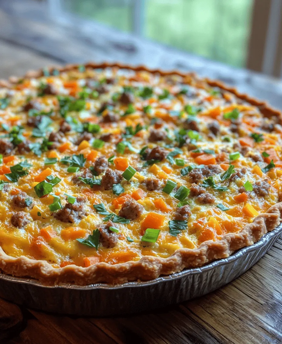 Quiche, a dish that originated in France, has become a beloved staple in kitchens around the world. Its popularity stems from its versatility; this savory pie can be enjoyed at breakfast, brunch, lunch, or even dinner. The beauty of quiche lies in its adaptability, allowing cooks to experiment with various fillings, from classic cheese and vegetables to more adventurous combinations. One such enticing variation is the Mississippi Sin Quiche, a dish that brings together the rich flavors of the South in a delightful, custard-filled pie.