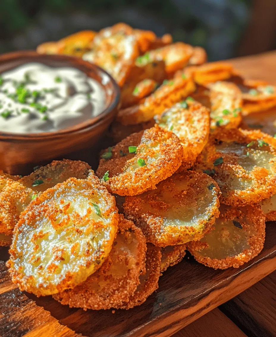 Fried pickles are a beloved Southern snack that has taken the culinary world by storm. With their irresistible crunch and tangy flavor, they have become a staple at Southern gatherings, sporting events, and even upscale restaurants. The appeal of fried pickles lies not only in their unique taste but also in their versatility; they can be served as a delightful appetizer, a tantalizing side dish, or even as a fun party snack.