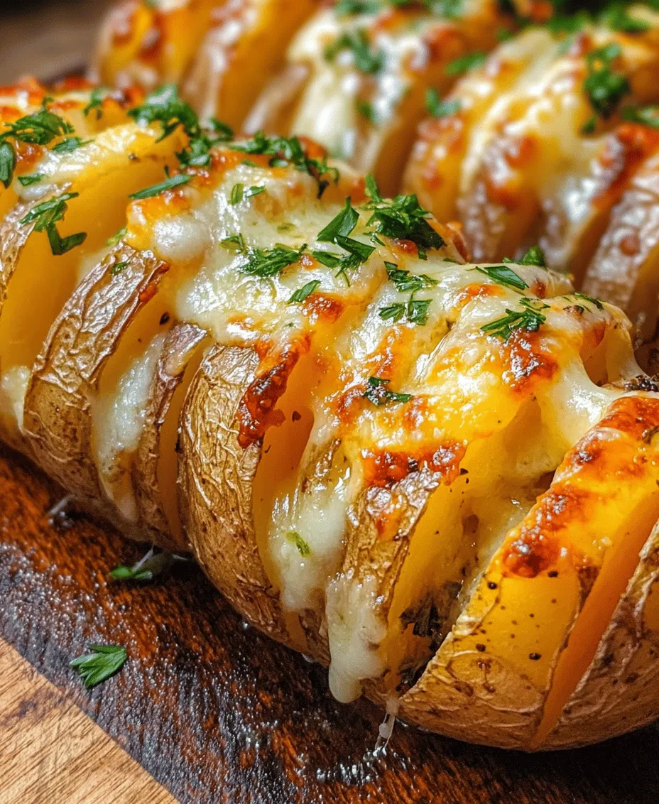 Hasselback potatoes are a delightful dish that reimagines the traditional baked potato, transforming it into an eye-catching centerpiece perfect for any meal. Originating from Sweden, this dish has gained immense popularity in kitchens around the world for its unique presentation and the ability to infuse flavors deeply into the potato. The exciting aspect of Hasselback potatoes lies not just in their appearance; they are also incredibly versatile, allowing you to customize flavors and toppings to suit any occasion—be it a casual family dinner, a festive gathering, or an elegant holiday feast.