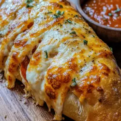 If you’re looking for a meal that perfectly balances convenience and indulgence, look no further than the Tremendous Cheesy Pepperoni Stromboli. Originating from Italy, Stromboli is a delightful dish that combines elements of pizza and calzone, wrapped in a delicious, golden-brown crust. This portable meal is not only easy to prepare but also perfect for sharing at parties, family gatherings, or even as a satisfying weeknight dinner.