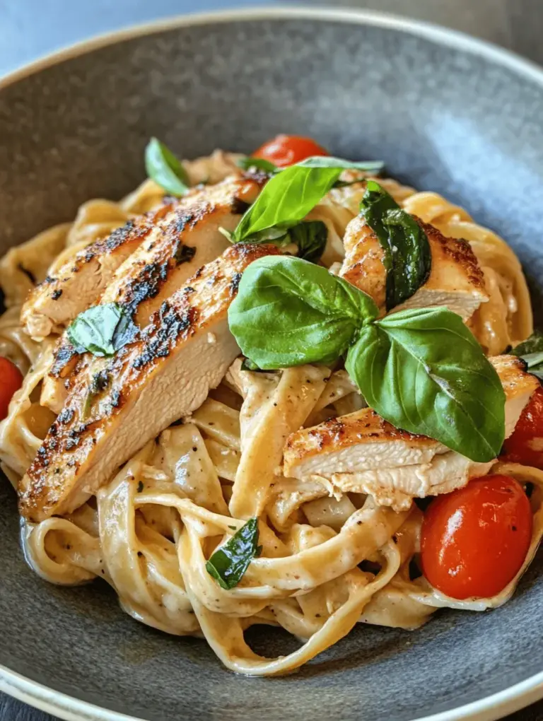 To create the perfect Creamy Tuscan Chicken Pasta, understanding the role of each ingredient is crucial. Here’s a breakdown of the key components that come together to make this dish truly exceptional: