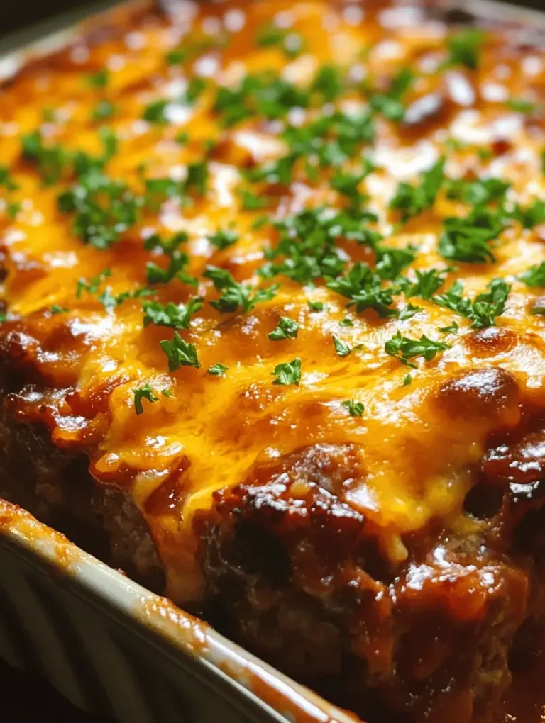 Casseroles have long been a staple in home cooking, celebrated for their simplicity and ability to feed a crowd. The Cheesy Loaded Meatloaf Casserole stands out not just for its taste but also for its versatility. It features a comforting blend of ground beef and pork, complemented by a medley of flavorful ingredients, all topped with a generous layer of cheese. This dish embodies the essence of home cooking and has a special place in the hearts of many.