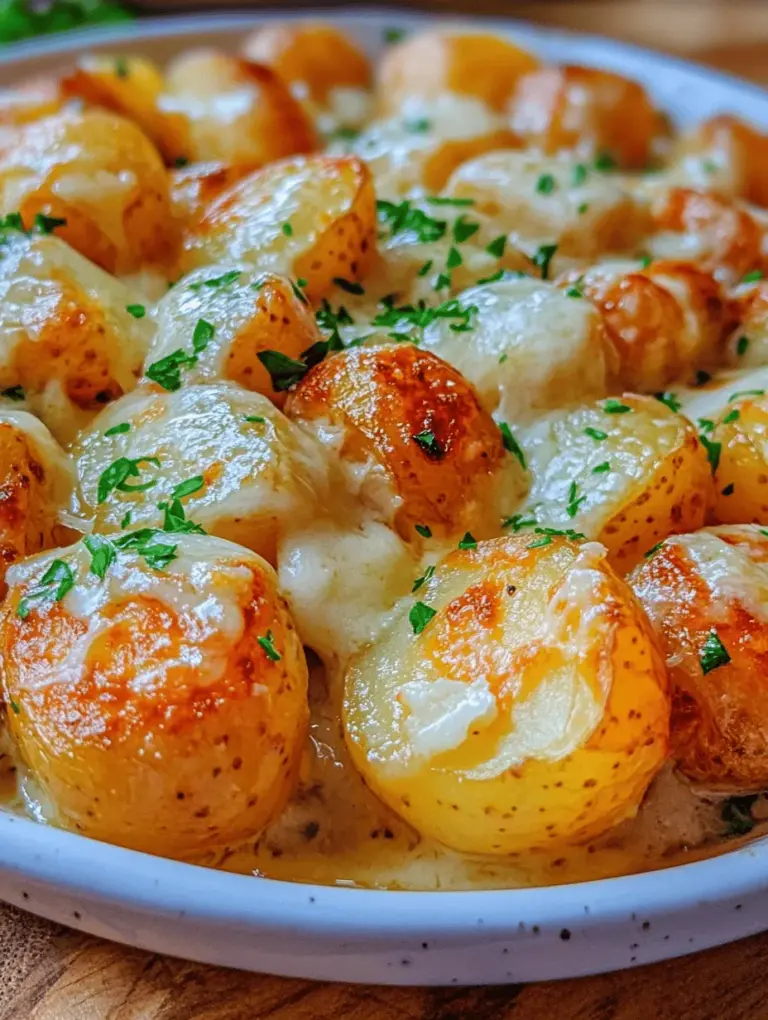 In the realm of culinary comfort foods, few dishes can rival the indulgence of Velvety Easy Creamy Garlic Sauce Baby Potatoes. This delightful recipe transforms humble baby potatoes into a luxurious side dish that brings a burst of flavor and richness to your table. The combination of creamy garlic sauce and tender potatoes makes for an irresistible pairing that elevates even the simplest of meals.