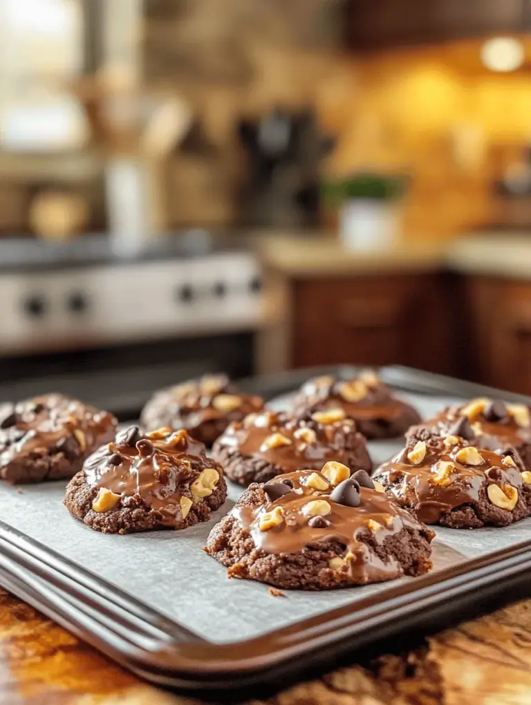 In the world of desserts, few combinations can rival the delightful marriage of brownies and cookies. Enter the decadent brownie mix cookies—a delicious creation that merges the rich, fudgy goodness of brownies with the classic texture of cookies. These treats offer an irresistible chocolate experience that appeals to both brownie lovers and cookie aficionados alike. With their chewy interior and slightly crispy edges, brownie mix cookies are designed to satisfy your sweet tooth in a way that is both comforting and indulgent.