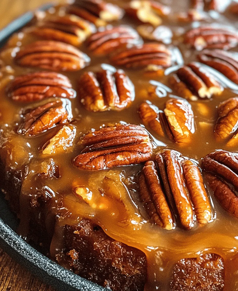 If you’re in search of a dessert that is both visually stunning and deliciously indulgent, look no further than the upside-down cake. This unique style of cake has charmed dessert enthusiasts for generations, and for good reason. Upside-down cakes not only present a delightful surprise when flipped over, revealing their beautifully caramelized toppings, but they also allow for a wide range of flavors and textures. Among the myriad of combinations, the Upside-Down Caramel Pecan Cake stands out as a luxurious option that marries the rich sweetness of caramel with the nutty crunch of pecans.