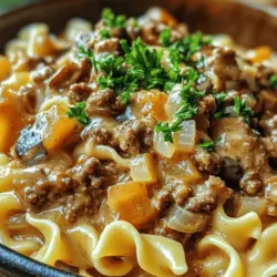 In the realm of comforting meals, few dishes can compete with the rich and hearty flavors of a classic ground beef stroganoff. This savory recipe combines tender ground beef with succulent mushrooms and a creamy sauce, all served over egg noodles for a satisfying dinner that can be ready in just 30 minutes. The beauty of ground beef stroganoff lies in its versatility and ease of preparation, making it a go-to dish for busy weeknights or special gatherings. Whether you're looking for a quick weeknight meal or a dish to impress guests, this ground beef stroganoff is sure to delight. In this article, we will delve into the origins of stroganoff, the ingredients that make it special, and a step-by-step guide to creating this delicious dish at home.