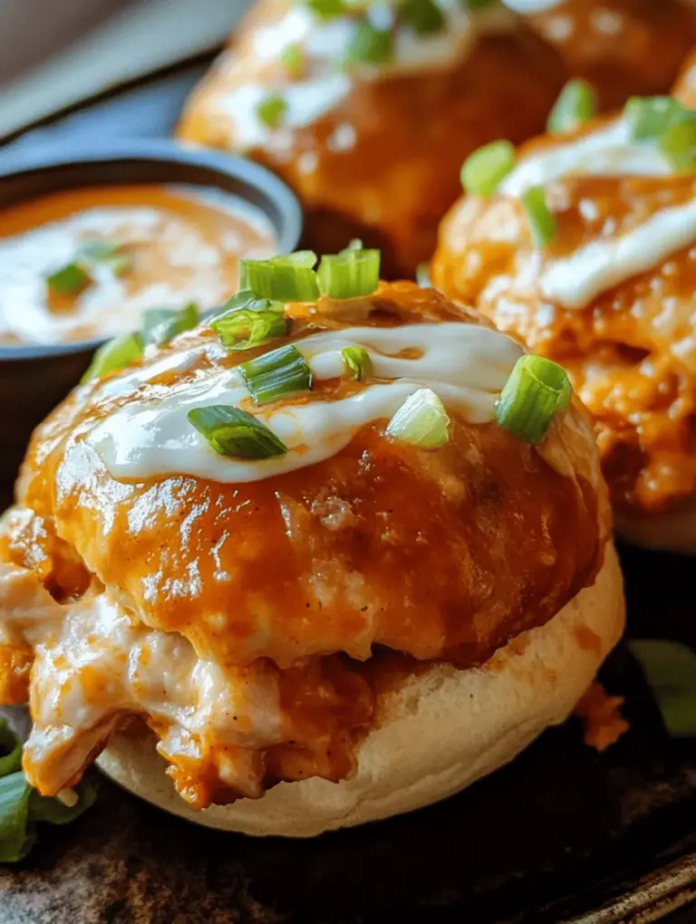 If you’re looking for a delicious, crowd-pleasing snack that’s perfect for parties or game days, look no further than oven-baked Buffalo chicken sliders. These mouthwatering mini sandwiches pack a punch of flavor and are a surefire way to satisfy a hungry crowd. Buffalo chicken sliders are renowned for their combination of spicy, tangy, and creamy flavors that tantalize the taste buds, making them a favorite among appetizer lovers.