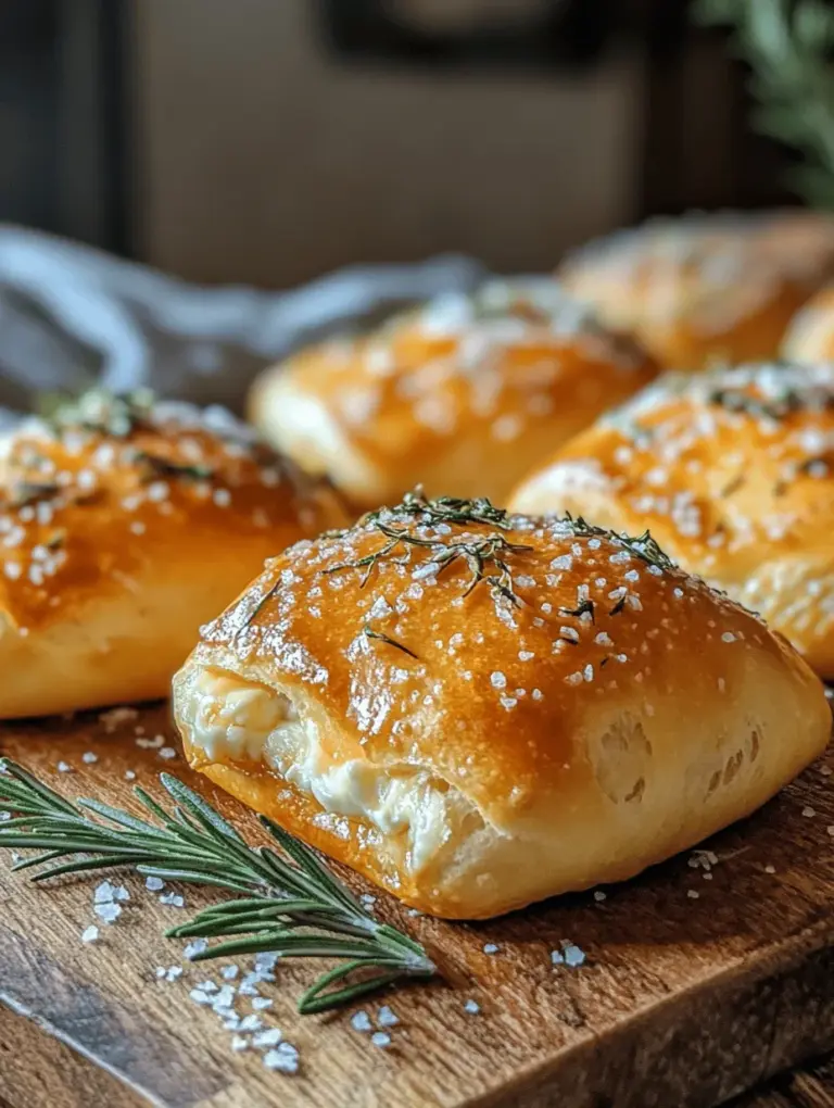 There's something undeniably captivating about the aroma of freshly baked soft pretzels wafting through your kitchen. Whether enjoyed as a snack during a movie night, served as a warm appetizer at a gathering, or simply relished on a rainy afternoon, homemade soft pretzels have a way of elevating the ordinary into the extraordinary. Their chewy exterior, complemented by a soft and fluffy interior, offers a delightful contrast that few snacks can match. In this recipe, we take the classic soft pretzel to the next level by adding a rich filling of gooey mozzarella cheese, aromatic fresh rosemary, and the nutty flavor of Parmesan cheese.