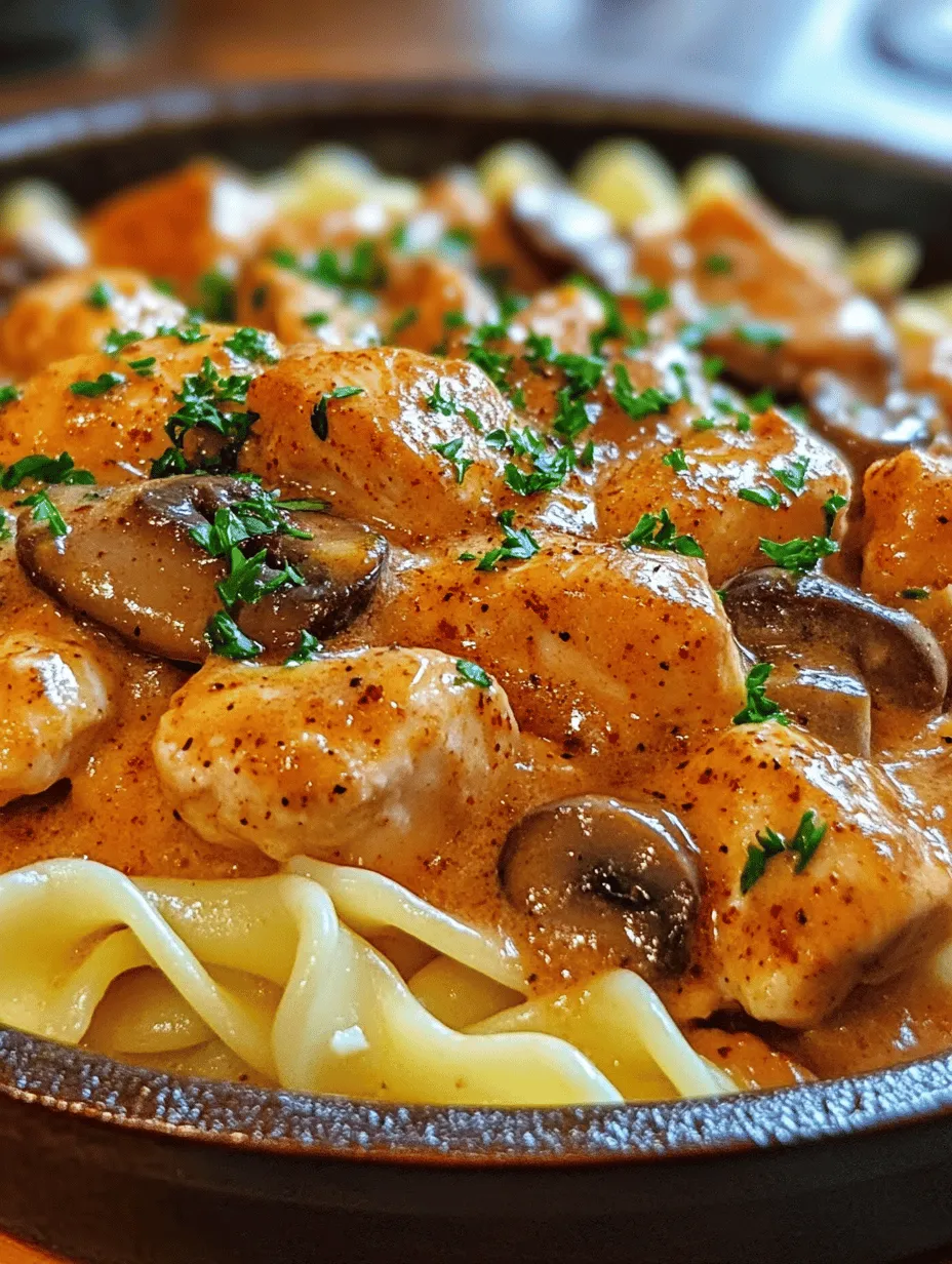 If you're searching for a dish that combines comfort, indulgence, and rich flavors, look no further than Chicken Stroganoff. This beloved recipe has earned its place in kitchens across the globe, thanks to its creamy texture and mouthwatering taste. With tender pieces of chicken enveloped in a luscious sauce, this dish is perfect for family gatherings, cozy weeknight dinners, or even special occasions. It caters to a variety of palates and preferences, making it a versatile addition to any home cook's repertoire.