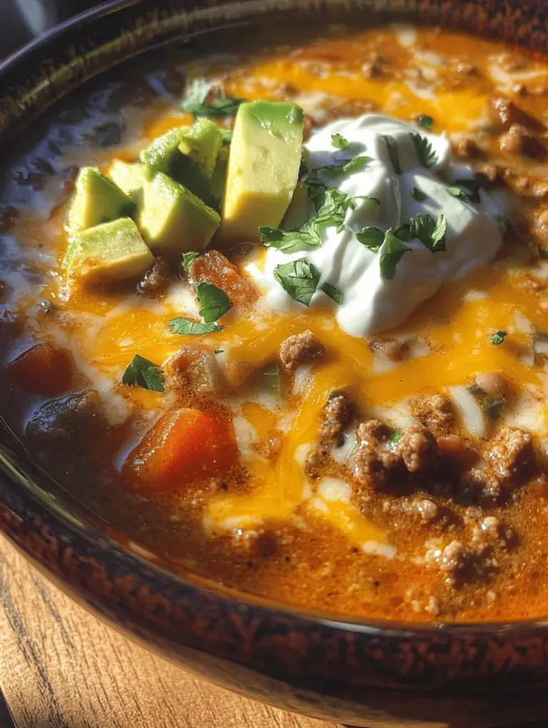 In the realm of comfort food, nothing beats the warmth and satisfaction of a hearty, one-pot meal. As the seasons change and the chill of winter sets in, many of us find ourselves drawn to recipes that not only nourish our bodies but also soothe our souls. One dish that embodies this spirit perfectly is Taco Soup—a delicious blend of traditional taco flavors wrapped up in a cozy, satisfying soup. Whether you are hosting a casual gathering with friends or simply looking to whip up something quick and nourishing for a busy weeknight dinner, Taco Soup is the answer.