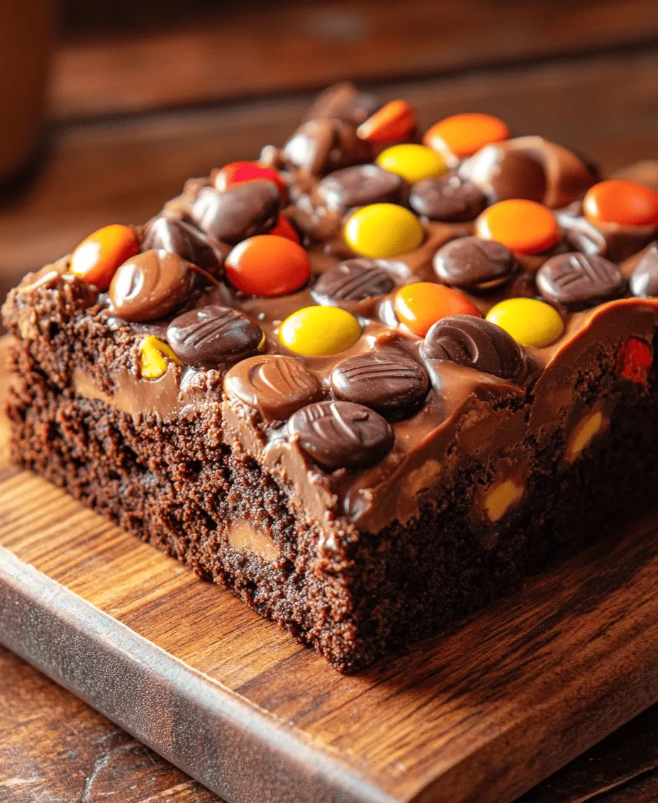 Baking is an art form that allows for creativity, indulgence, and the joy of sharing delicious treats with loved ones. One such treat that embodies all these elements is the Chewy REESE's PIECES Peanut Butter Brownies. This recipe is a delightful combination of rich chocolate and creamy peanut butter, enhanced with the colorful crunch of REESE's PIECES candy. These brownies are perfect for any occasion—be it a festive party, a family gathering, or simply a cozy night in with a good book.