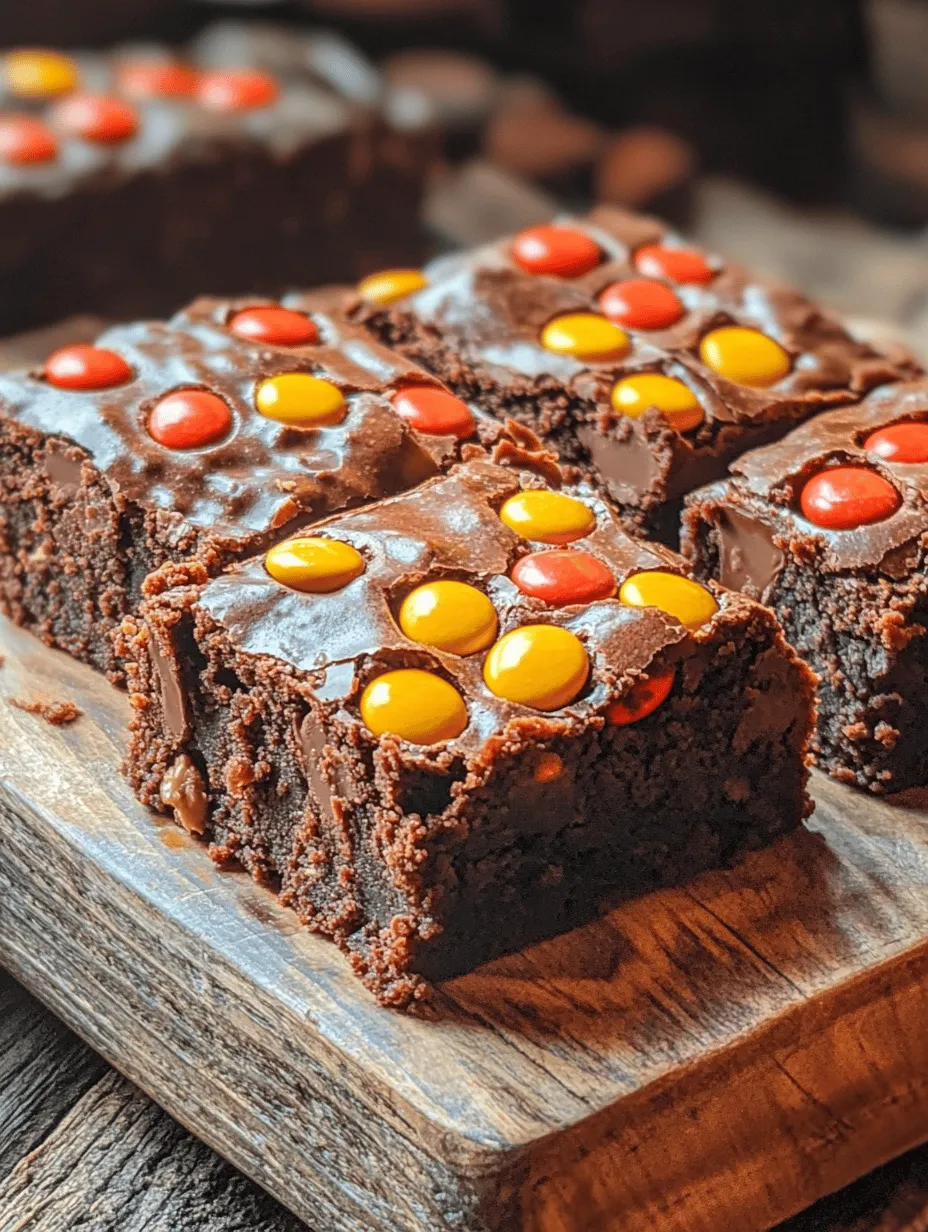 Baking is an art form that allows for creativity, indulgence, and the joy of sharing delicious treats with loved ones. One such treat that embodies all these elements is the Chewy REESE's PIECES Peanut Butter Brownies. This recipe is a delightful combination of rich chocolate and creamy peanut butter, enhanced with the colorful crunch of REESE's PIECES candy. These brownies are perfect for any occasion—be it a festive party, a family gathering, or simply a cozy night in with a good book.