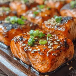 If you're searching for a dish that bursts with flavor while delivering a healthy dose of nutrients, look no further than crispy honey garlic salmon bites. This delightful recipe combines the rich, buttery taste of fresh salmon with a sweet and savory honey garlic sauce, making it a favorite among seafood lovers and a perfect addition to any dinner table. With salmon's rising popularity in meal prep and gourmet cooking, this dish not only pleases the palate but also serves as a testament to the versatility of this beloved fish.