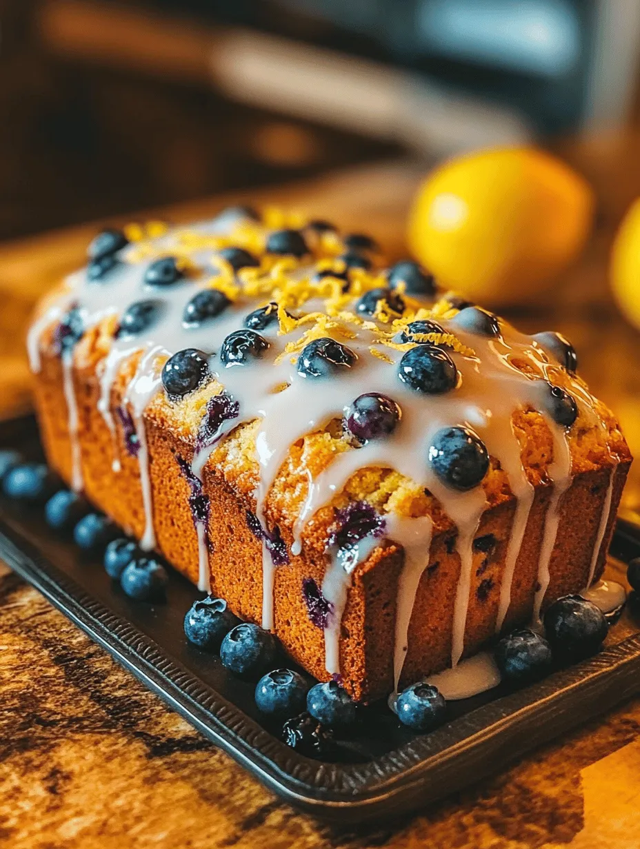 Discover the delightful combination of tart lemons and sweet blueberries in the Lemon Blueberry Bliss Bread. This moist and flavorful loaf is perfect for breakfast, brunch, or as a sweet treat any time of the day. Imagine the aroma of freshly baked bread wafting through your kitchen as the vibrant citrus notes mingle with the juicy sweetness of blueberries—this is the experience that awaits you with this recipe.