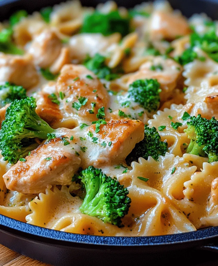 When it comes to quick, comforting meals that can be prepared in under 30 minutes, few dishes rival the allure of a creamy pasta recipe. One such dish that has gained popularity among home cooks is the Quick & Creamy Chicken Broccoli Pasta. This delightful dish combines tender pieces of chicken, vibrant broccoli florets, and perfectly cooked pasta, all enveloped in a rich, creamy sauce. It is a meal that not only satisfies hunger but also delights the taste buds with its comforting textures and flavors.