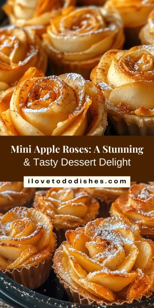 Discover the art of crafting stunning mini apple roses, a delightful dessert that combines the beauty of blooming flowers with the irresistible flavors of sweet apples and flaky puff pastry. These charming pastries are perfect for any occasion, from family gatherings to romantic dinners. With a step-by-step guide, you'll impress your guests and elevate your dessert game. Enjoy them warm with ice cream or simply dusted with powdered sugar! #MiniAppleRoses #Dessert #Baking #FoodArt #PuffPastry #AppleDessert