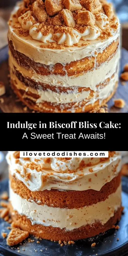 Indulge in the deliciousness of Biscoff Bliss Cake, a heavenly dessert that combines the rich, spiced flavor of Biscoff spread with a moist cake texture. Perfect for any celebration or a sweet treat for yourself, this cake is sure to impress! With simple ingredients and easy steps, you'll create a stunning dessert that has everyone coming back for seconds. Dive into the world of Biscoff baking and elevate your dessert game! #BiscoffBliss #CakeRecipe #BakingJoy #DessertLovers #SweetTreats