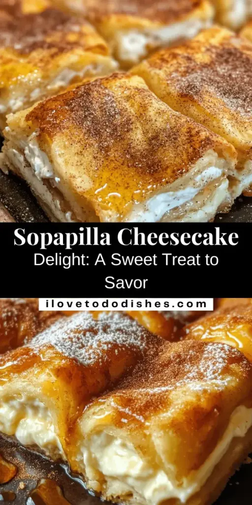 Indulge in the sweet fusion of Sopapilla Cheesecake Delight, a dessert that combines fluffy crescent roll dough and rich cream cheese filling for a taste sensation that will wow your guests. This easy-to-make treat is perfect for celebrations or cozy nights in. With flavors of cinnamon and a golden topping, it's sure to be a hit. Discover the simple steps to create this delicious dessert today! #SopapillaCheesecake #Dessert #Baking #SweetTreats #HomemadeDelight