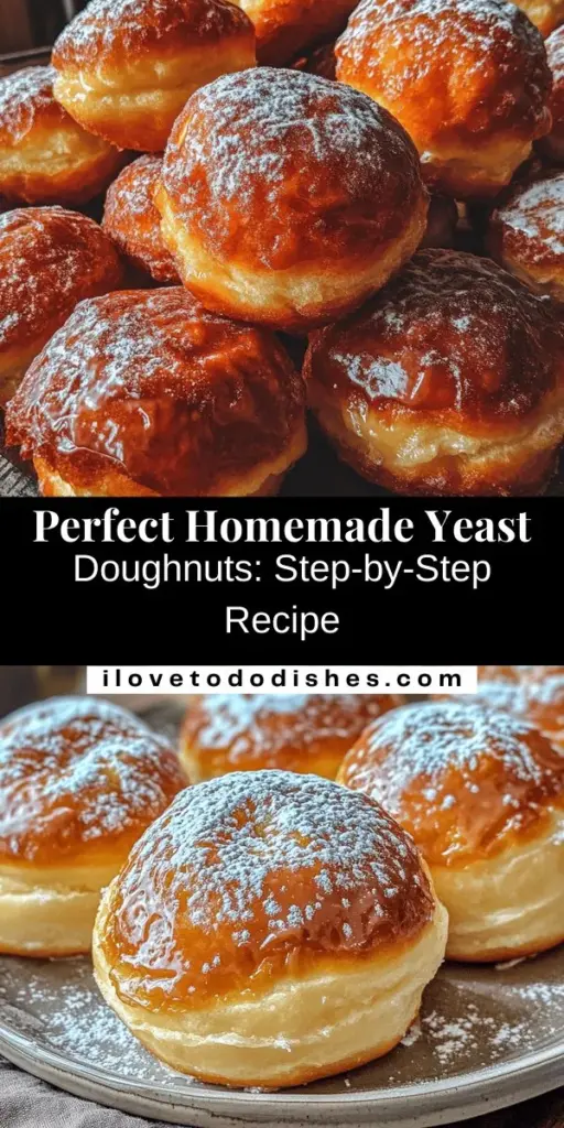 Discover the joy of making perfect yeast doughnuts at home with this ultimate guide! Learn about essential ingredients and step-by-step instructions that will have your kitchen filled with the delightful aroma of freshly fried treats. Customize flavors, glaze to your liking, and impress friends and family with these light, airy doughnuts. Elevate every occasion with delicious homemade confections! #YeastDoughnuts #Baking #HomemadeTreats #DonutRecipe #DessertDelights