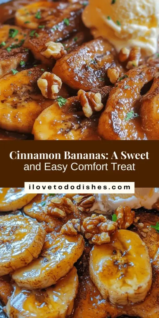 Indulge in the delightful simplicity of pan-fried cinnamon bananas! This quick and scrumptious recipe combines perfectly ripe bananas, buttery richness, and a hint of cinnamon for a comforting treat any time of day. Whether for breakfast, a sweet snack, or dessert, these luscious bananas are sure to impress. Easy to whip up and irresistibly delicious, they’ll quickly become a favorite! Try them today! #CinnamonBananas #SweetTreats #QuickRecipes #ComfortFood #DessertIdeas