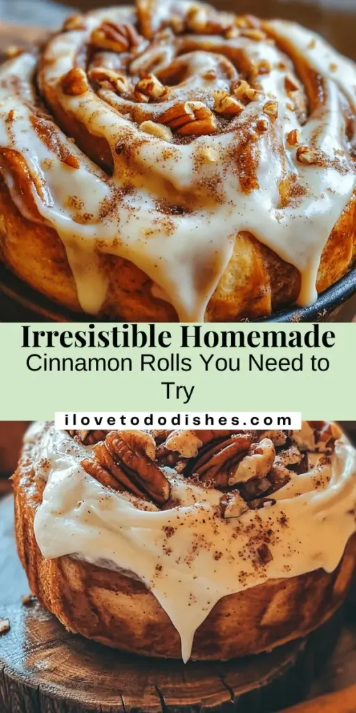 Indulge in the ultimate comfort food with homemade cinnamon rolls that are soft, fluffy, and filled with rich cinnamon flavor. Discover the joy of baking as you create these spiraled pastries from scratch, filling your kitchen with irresistible aromas. Perfect for breakfast, brunch, or any special occasion, these cinnamon rolls are sure to become a family favorite. Get ready for a delightful treat that brings warmth and nostalgia into every bite! #CinnamonRolls #Baking #Homemade #ComfortFood #SweetTreats #BrunchIdeas #Foodie