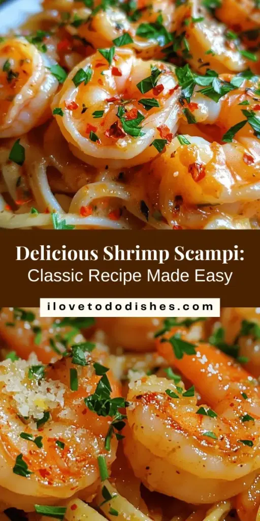 Discover the Ultimate Classic Shrimp Scampi Recipe, a perfect blend of succulent shrimp, garlic, and buttery goodness served over al dente pasta. This dish captures the essence of coastal cuisine and is easy to prepare, making it a favorite for dinners and special occasions alike. Impress your guests or enjoy a cozy night in with this deliciously simple recipe. Dive into the flavors of the sea today! #ShrimpScampi #SeafoodLovers #QuickRecipes #ItalianCuisine #CookingAtHome #DinnerIdeas #Foodie