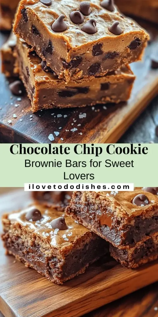 Indulge in the ultimate dessert experience with Chocolate Chip Cookie Brownie Bars! This sheet pan treat combines rich brownies with classic chocolate chip cookies for a decadent delight. Perfect for gatherings, these bars are easy to make and even easier to serve. With mouthwatering flavors, minimal cleanup, and endless creativity, this recipe is a must-try. Bake your way to dessert heaven! #sheetpandesserts #chocolatechipcookie #browniebars #easybaking #dessertrecipes