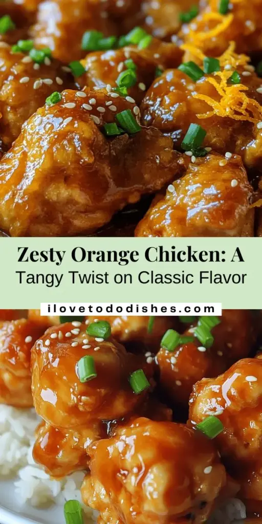 Transform your dinner routine with Zesty Orange Chicken Delight, a vibrant twist on a classic dish that brings together tender chicken thighs and a refreshing citrus sauce. This recipe showcases the perfect balance of sweet and savory, making it ideal for weeknight meals or entertaining guests. Serve it over rice and pair it with colorful veggies for a complete meal. Your taste buds will thank you! #OrangeChicken #DinnerRecipes #CitrusFlavors #EasyCooking #FoodieDelight #ChickenRecipes #YummyEats