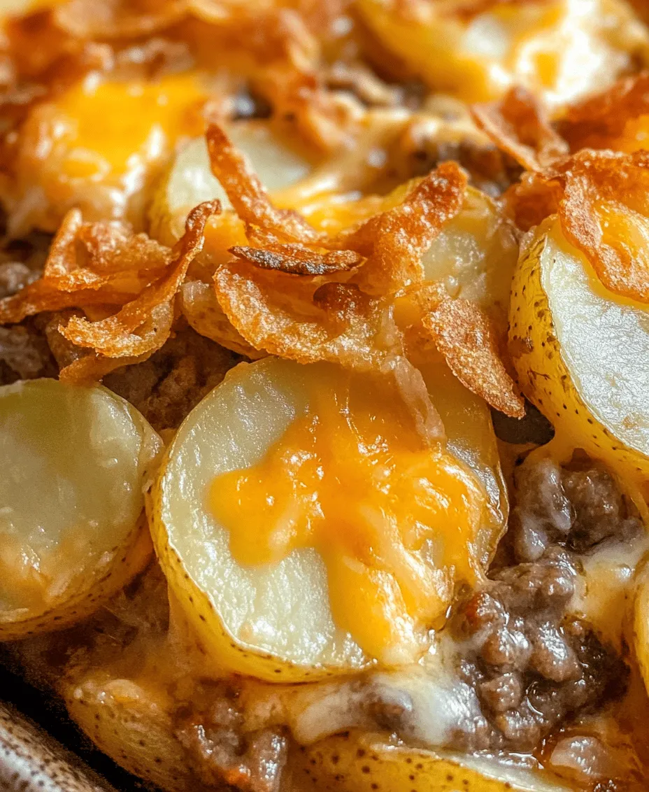 When it comes to comfort food, few dishes can rival the satisfying embrace of a casserole. These hearty meals not only warm the belly but also evoke a sense of nostalgia, often reminding us of family gatherings and cozy nights in. Among the myriad of casserole options available, the Easy Hamburger Potato Casserole stands out as a quintessential family-friendly dish. With its delightful combination of ground beef, tender potatoes, and gooey cheese, this recipe is a go-to choice for busy weeknights when you want to prepare a fulfilling meal without spending hours in the kitchen.