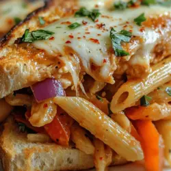 Are you ready to elevate your mealtime experience? The Best Honey Pepper Chicken Panini Pasta Recipe is a culinary delight that masterfully combines two beloved comfort foods: pasta and panini. This innovative dish brings together the heartiness of pasta with the delicious crunch of a panini, creating a meal that is not just satisfying but also bursting with flavor. Imagine tender pasta coated in a sweet and spicy honey pepper sauce, complemented by juicy chicken and vibrant vegetables—all sandwiched between warm, crispy bread. It’s a unique blend of textures and tastes that is sure to please even the pickiest eaters.