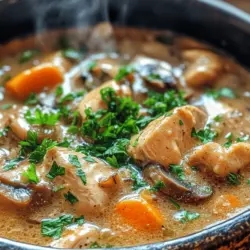 When the chill of winter sets in, there's nothing quite like a warm bowl of soup to bring comfort and nourishment. Creamy Mushroom Chicken and Wild Rice Soup stands out as a beloved choice for cold weather, meal prepping, or family gatherings. This hearty dish combines tender chicken, earthy mushrooms, and nutty wild rice, enveloped in a rich, creamy broth that warms the soul. Each spoonful offers a delightful blend of flavors and textures, making it a satisfying meal that everyone will love.