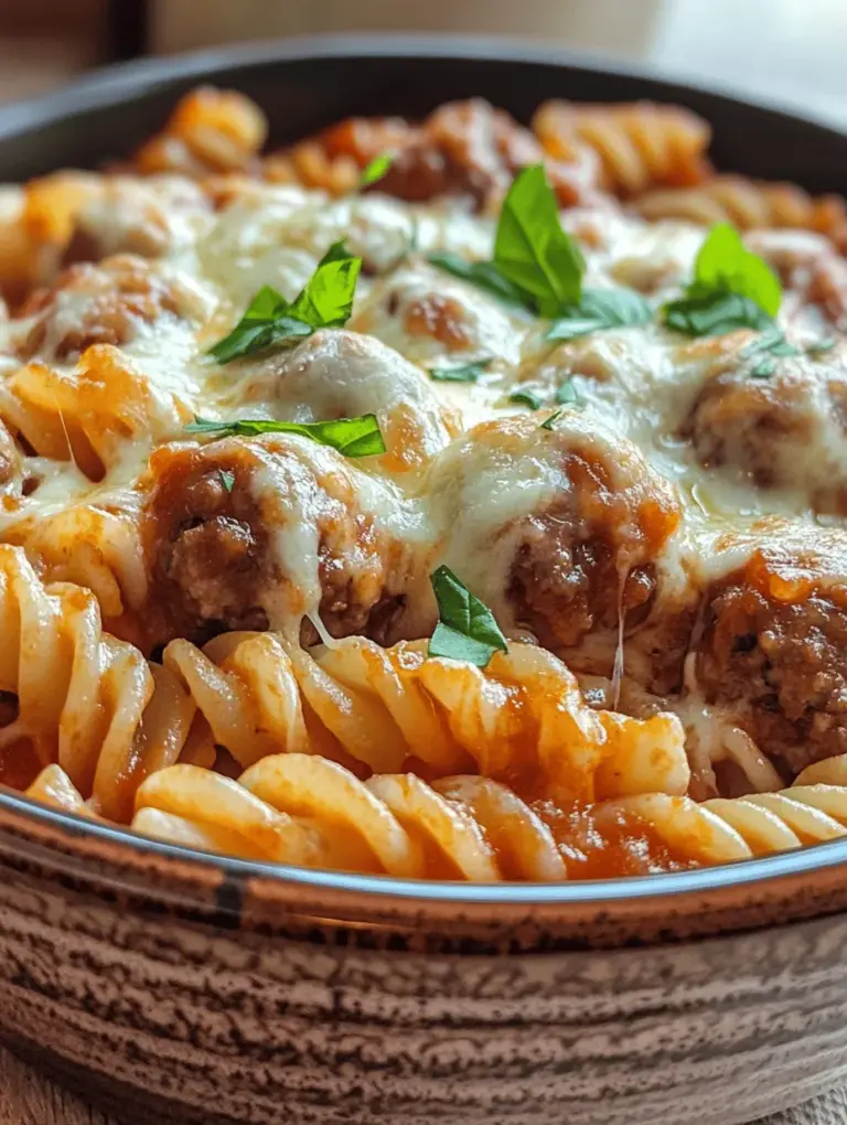 When it comes to weeknight dinners, few dishes can rival the simplicity and heartwarming nature of a casserole. The Dump and Bake Meatball Casserole is a prime example of this beloved cooking style, combining the ease of preparation with the comforting flavors that we all crave. Imagine a dish that requires minimal effort yet delivers maximum satisfaction—this casserole ticks all the boxes.