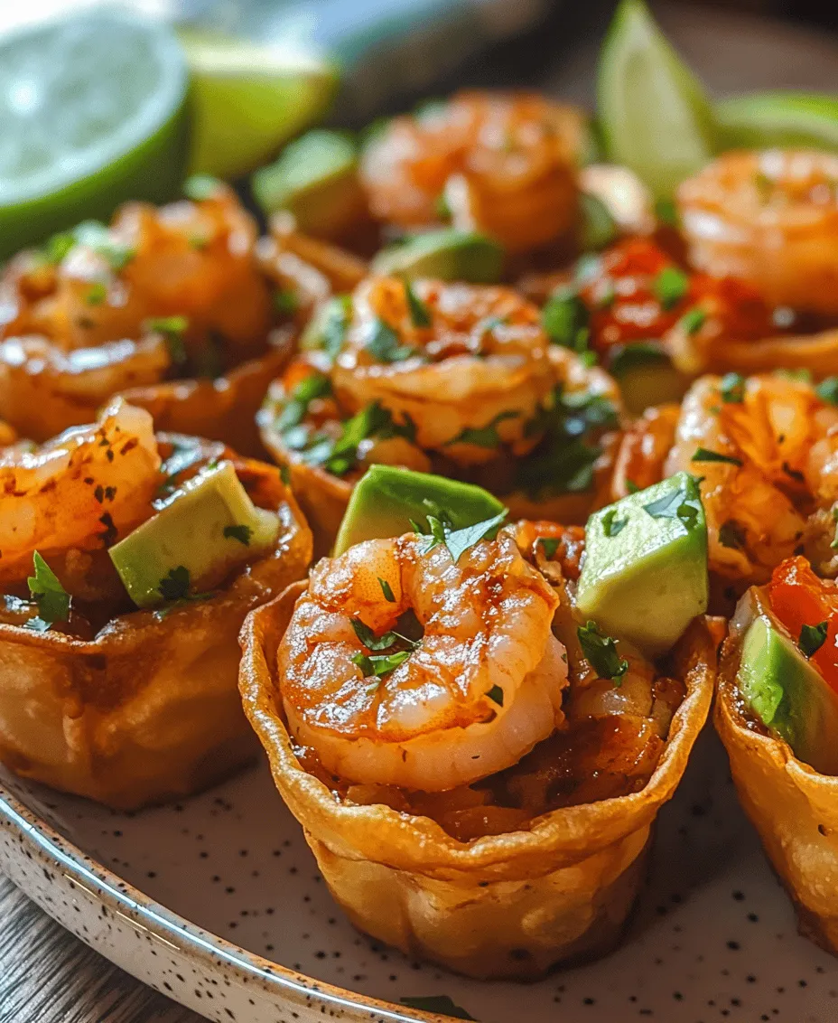 Chili Lime Shrimp Wonton Cups are a vibrant and delightful appetizer that perfectly balances zesty flavors with satisfying textures. This dish features succulent shrimp marinated in a zesty chili-lime mixture, nestled in crispy wonton wrappers. Whether you’re hosting a casual get-together or a more formal event, these bite-sized culinary delights are sure to impress your guests and elevate your appetizer game.