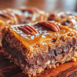 Turtle Bars are a beloved dessert that captures the essence of indulgence with every bite. With their rich combination of buttery, chocolaty, and nutty flavors, these bars are a delightful treat that appeals to dessert lovers of all kinds. The layers of caramel, chocolate, and pecans create a symphony of taste that is both satisfying and comforting. Whether you're hosting a gathering, celebrating a special occasion, or simply craving a sweet snack, Turtle Bars offer immense versatility, making them the perfect addition to any dessert platter.