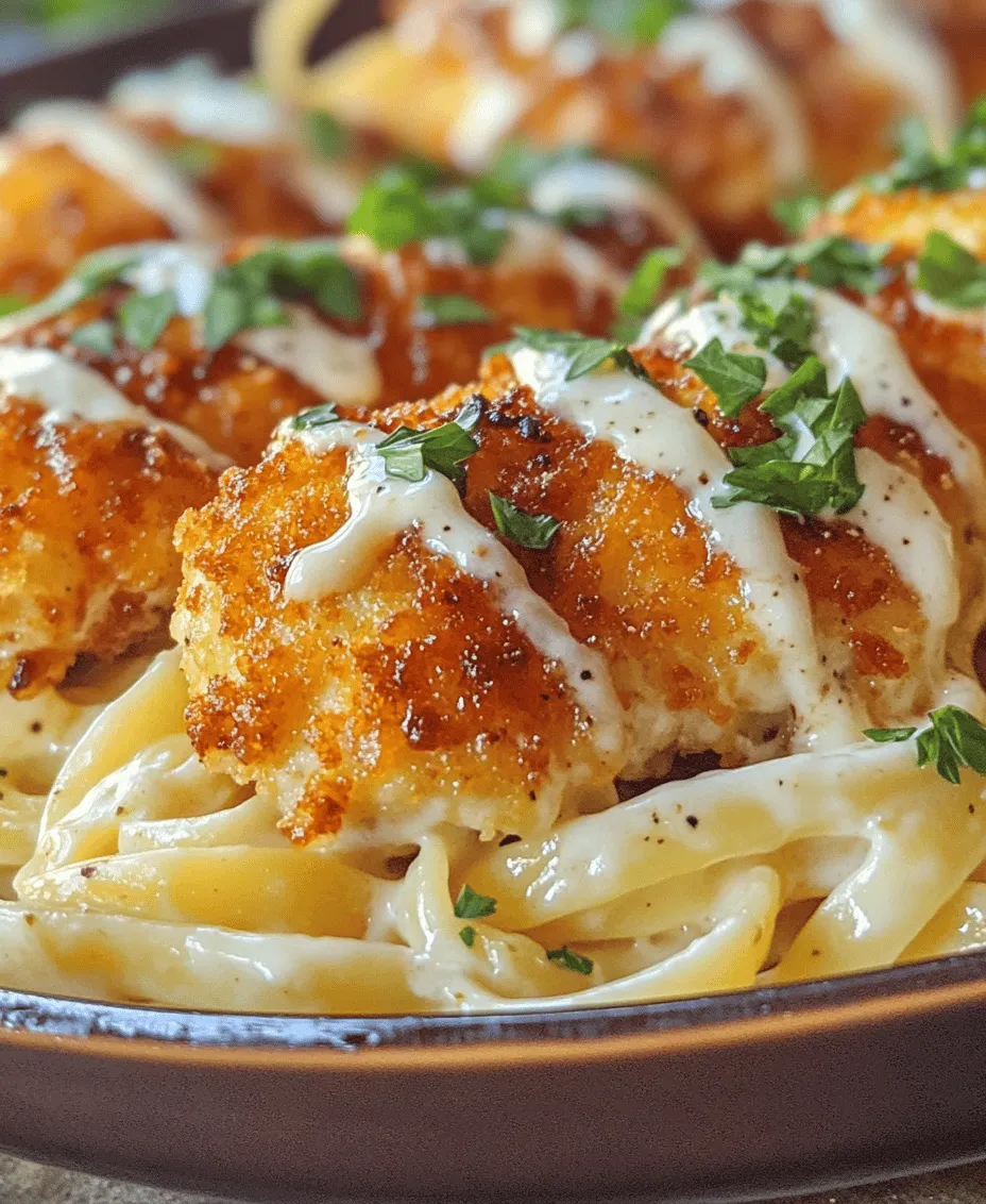 Garlic Parmesan Chicken Bites & Creamy Pasta is not just a meal; it’s an experience that tantalizes the taste buds and brings comfort to the dining table. Imagine succulent bites of chicken, coated in a crispy garlic and Parmesan crust, served alongside a rich and creamy pasta that envelops each strand with flavor. This dish is a perfect harmony of textures and tastes that appeals to both adults and children alike, making it an ideal choice for family dinners, gatherings, or even a quick weeknight meal.