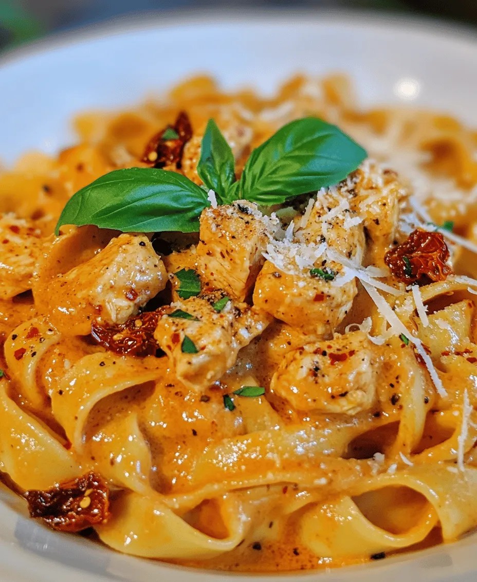 To create the ultimate Spicy Chicken Creamy Pasta with Sun Dried Tomatoes, it’s crucial to understand the key ingredients that contribute to its unique flavor profile. Each component plays a vital role, enhancing the dish's overall taste and texture.