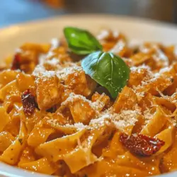 To create the ultimate Spicy Chicken Creamy Pasta with Sun Dried Tomatoes, it’s crucial to understand the key ingredients that contribute to its unique flavor profile. Each component plays a vital role, enhancing the dish's overall taste and texture.