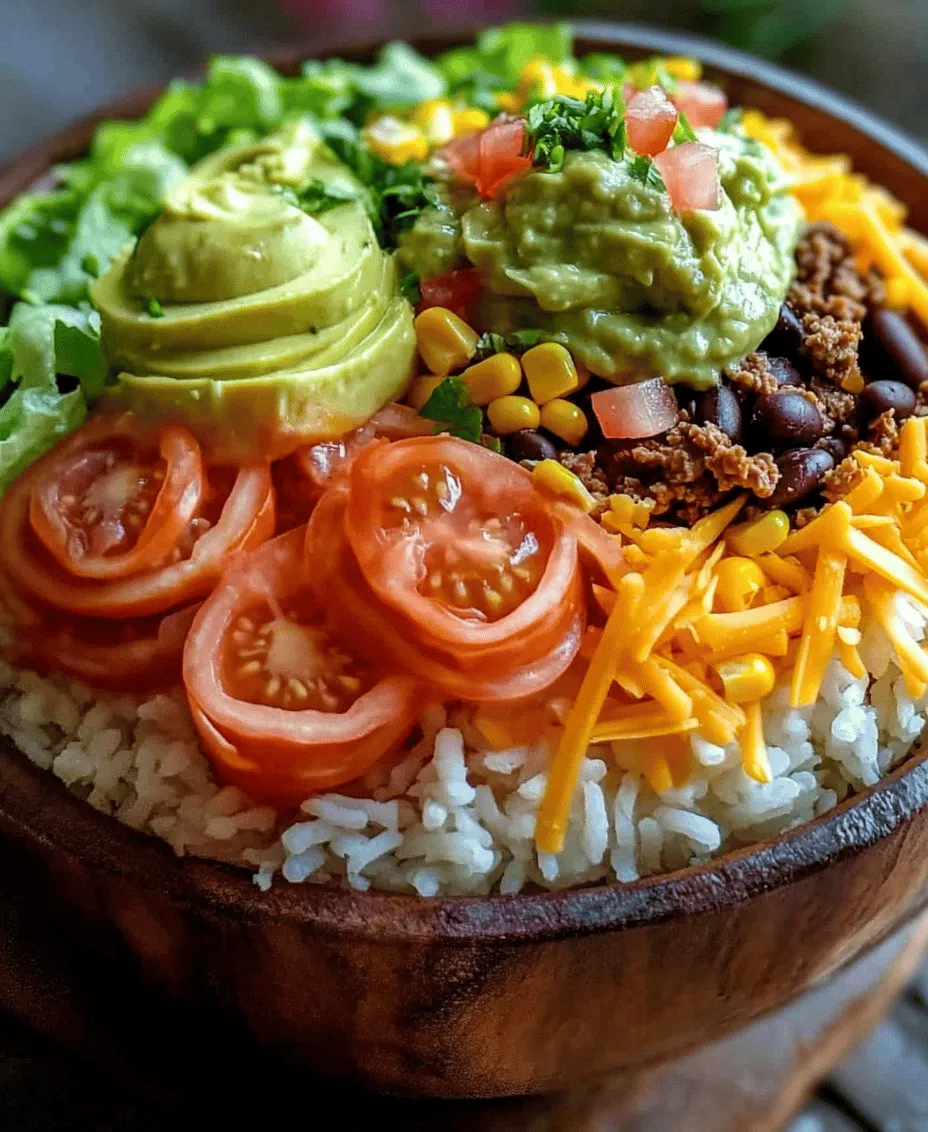 To create the Ultimate Ground Beef Taco Bowl, understanding the core components is essential. Each ingredient plays a crucial role in building flavors, textures, and nutritional value.